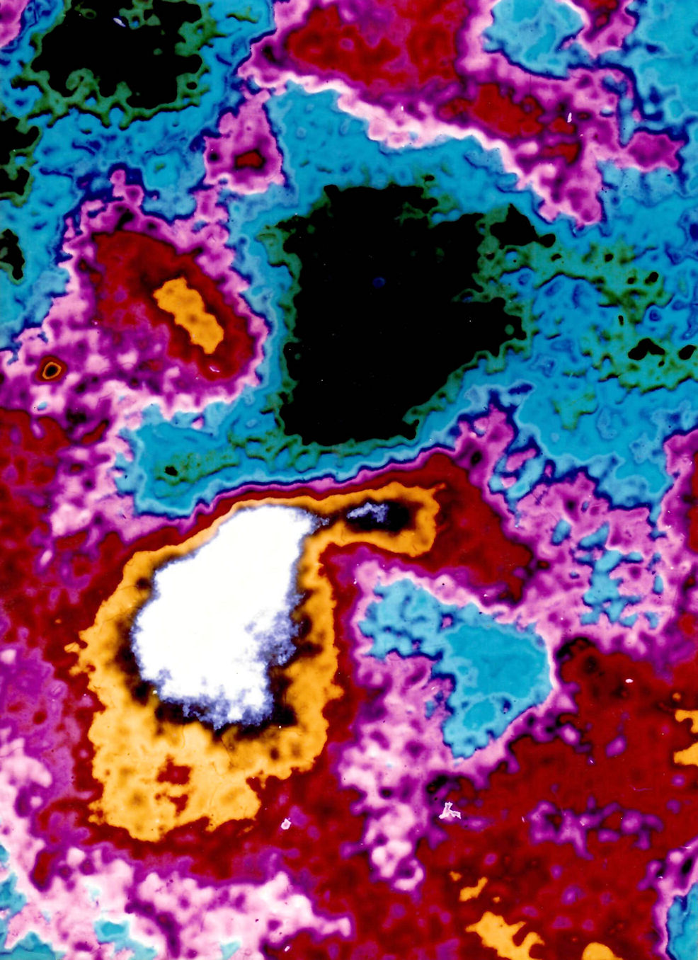 Radiation danage in Co; color
