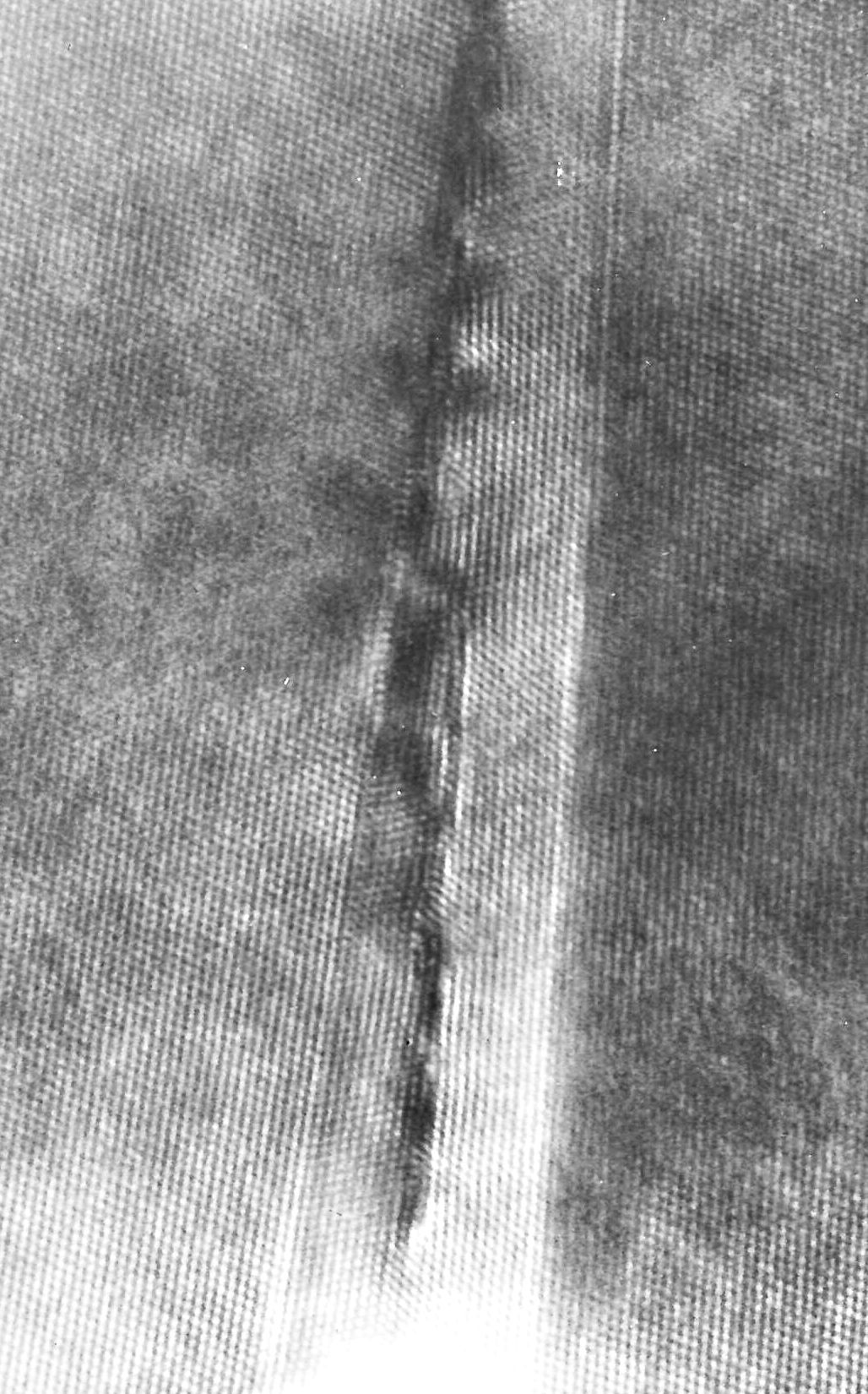 Grain boundaries in Si; HRTEM