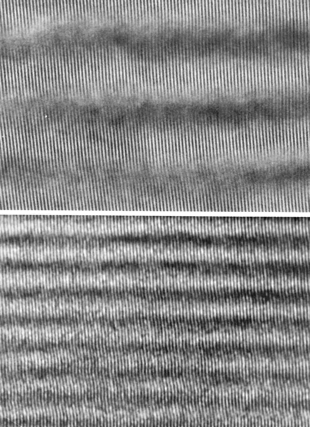 Grain boundaries in Si; first HRTEM