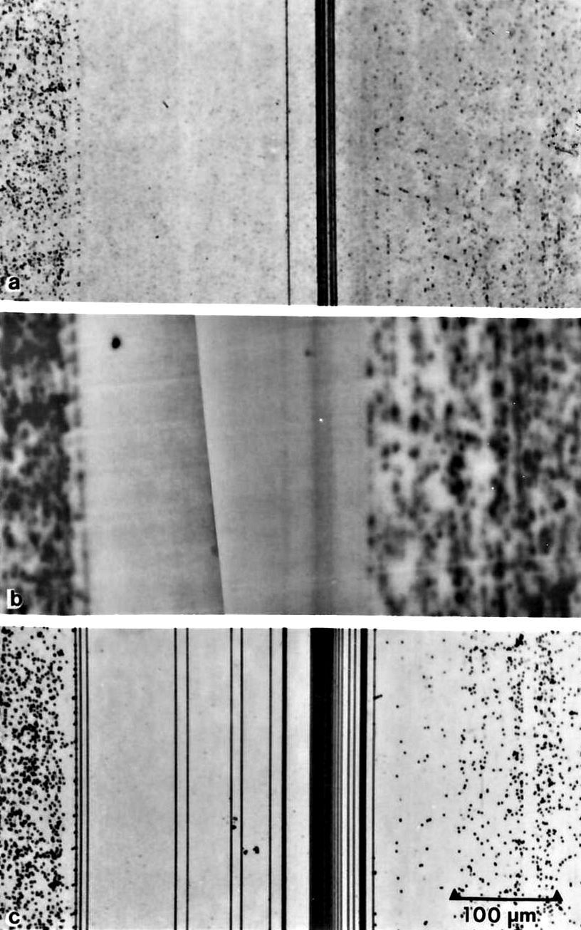 Anodic defect ertching