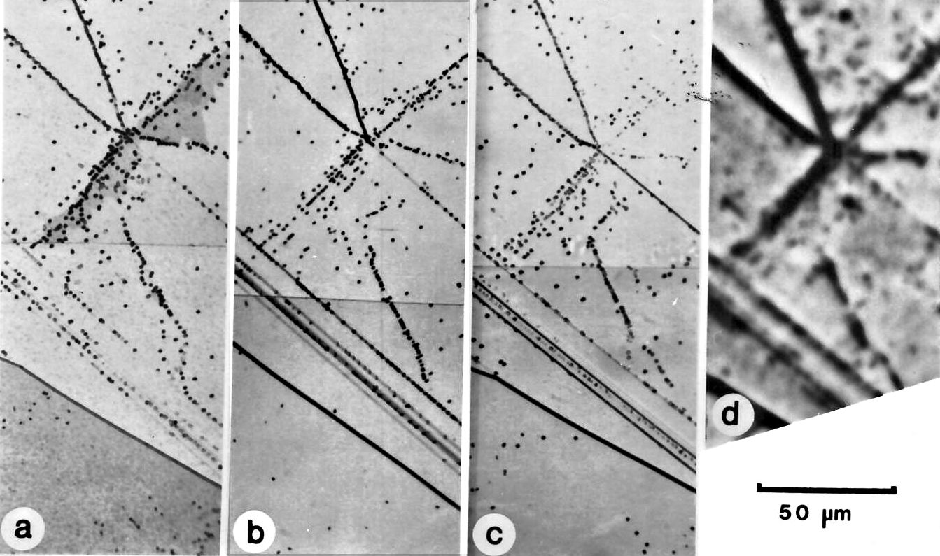 Anodic defect ertching in Si