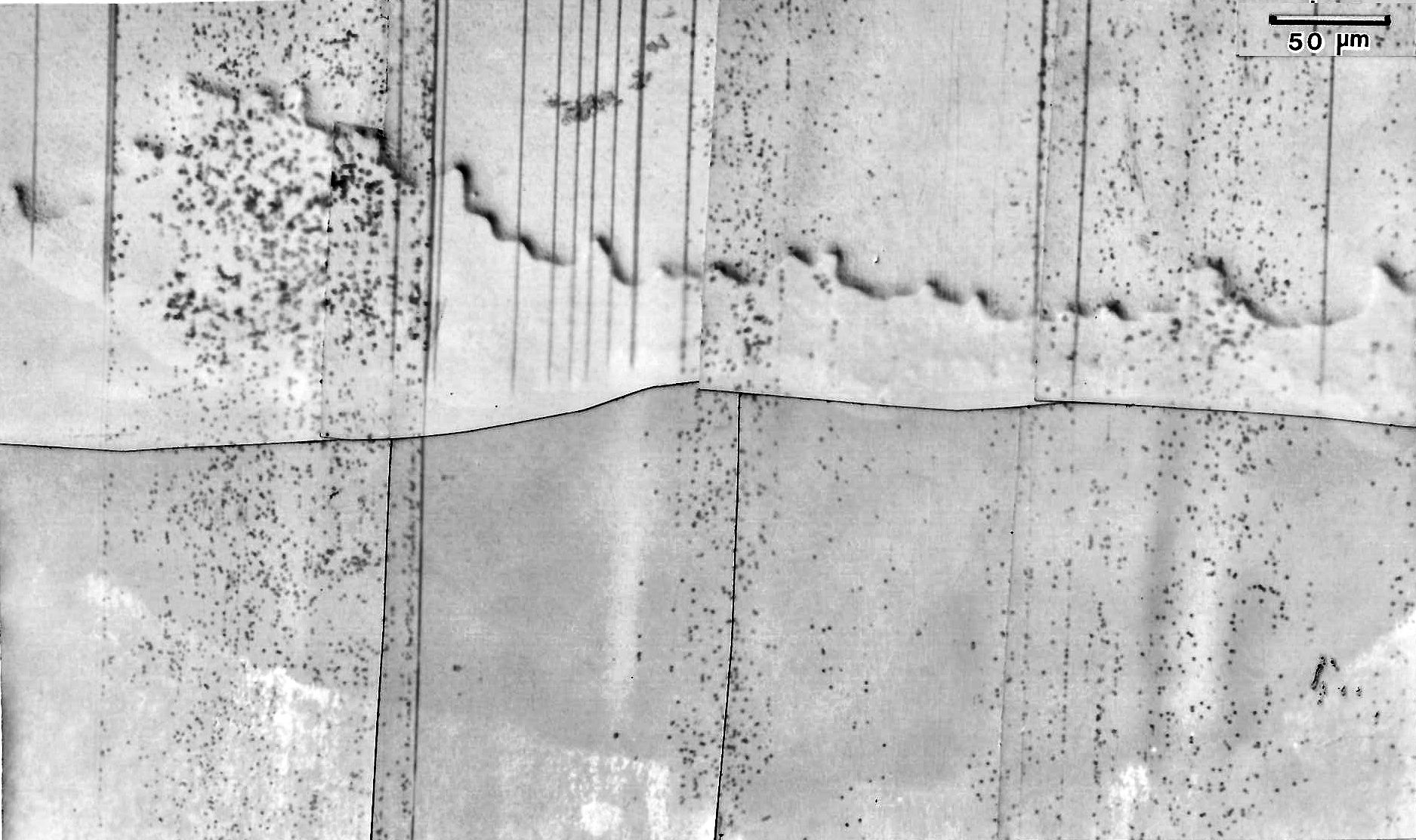 Anodic defect ertching in Si