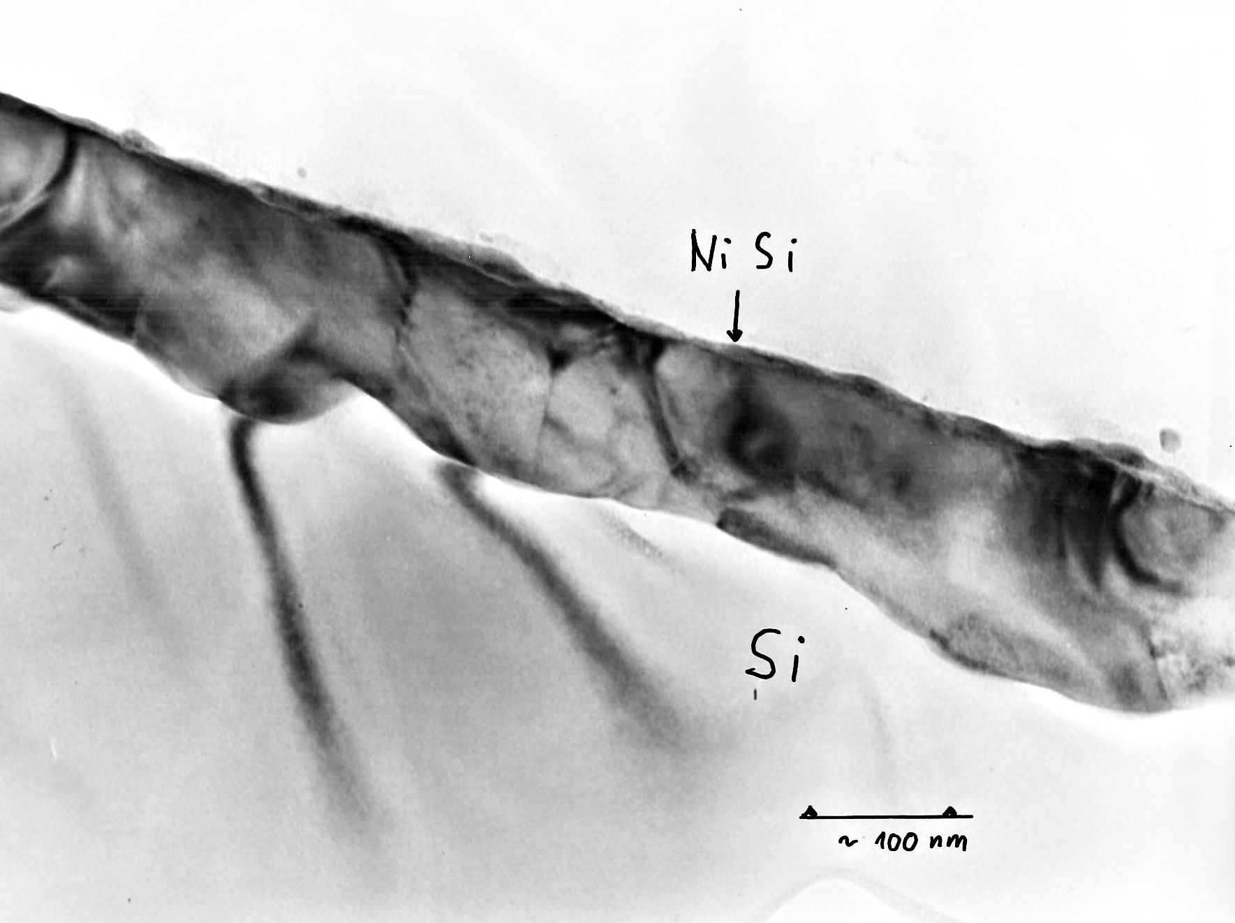 Si suilicide Interface TEM