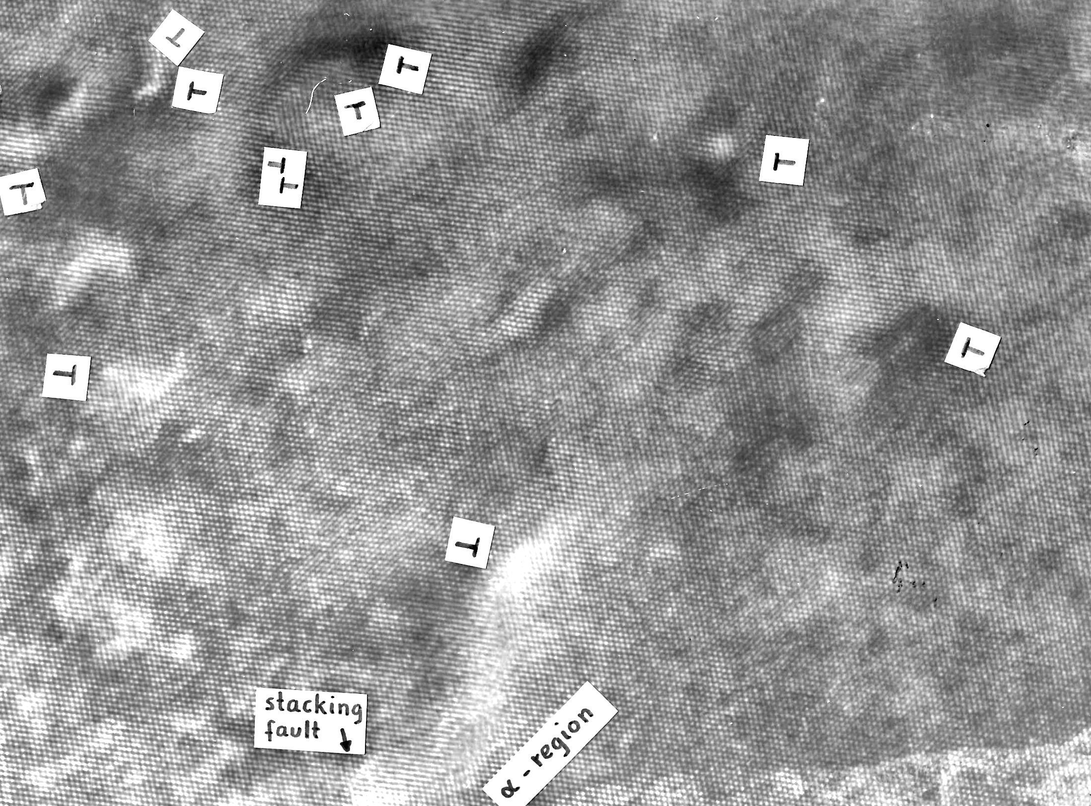 HRTEM amorphous-crystalline interface Si