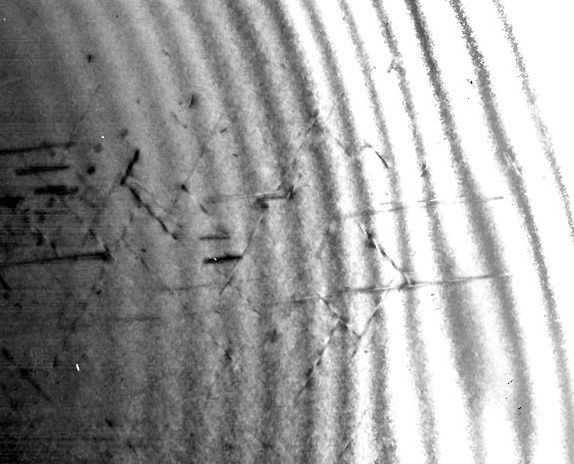 HRTEM 113 stacking fault Si