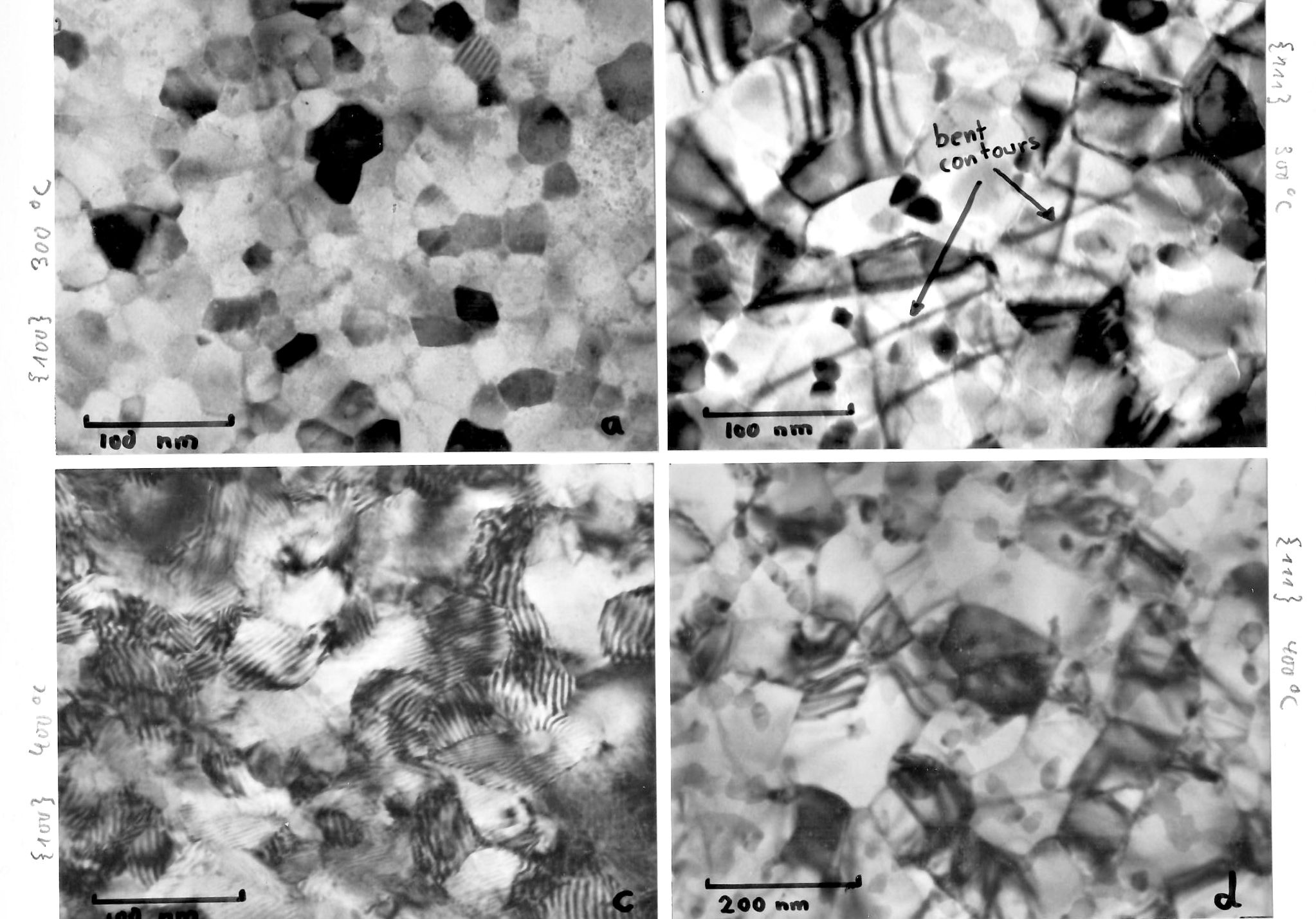 Si - silicide interface TEM