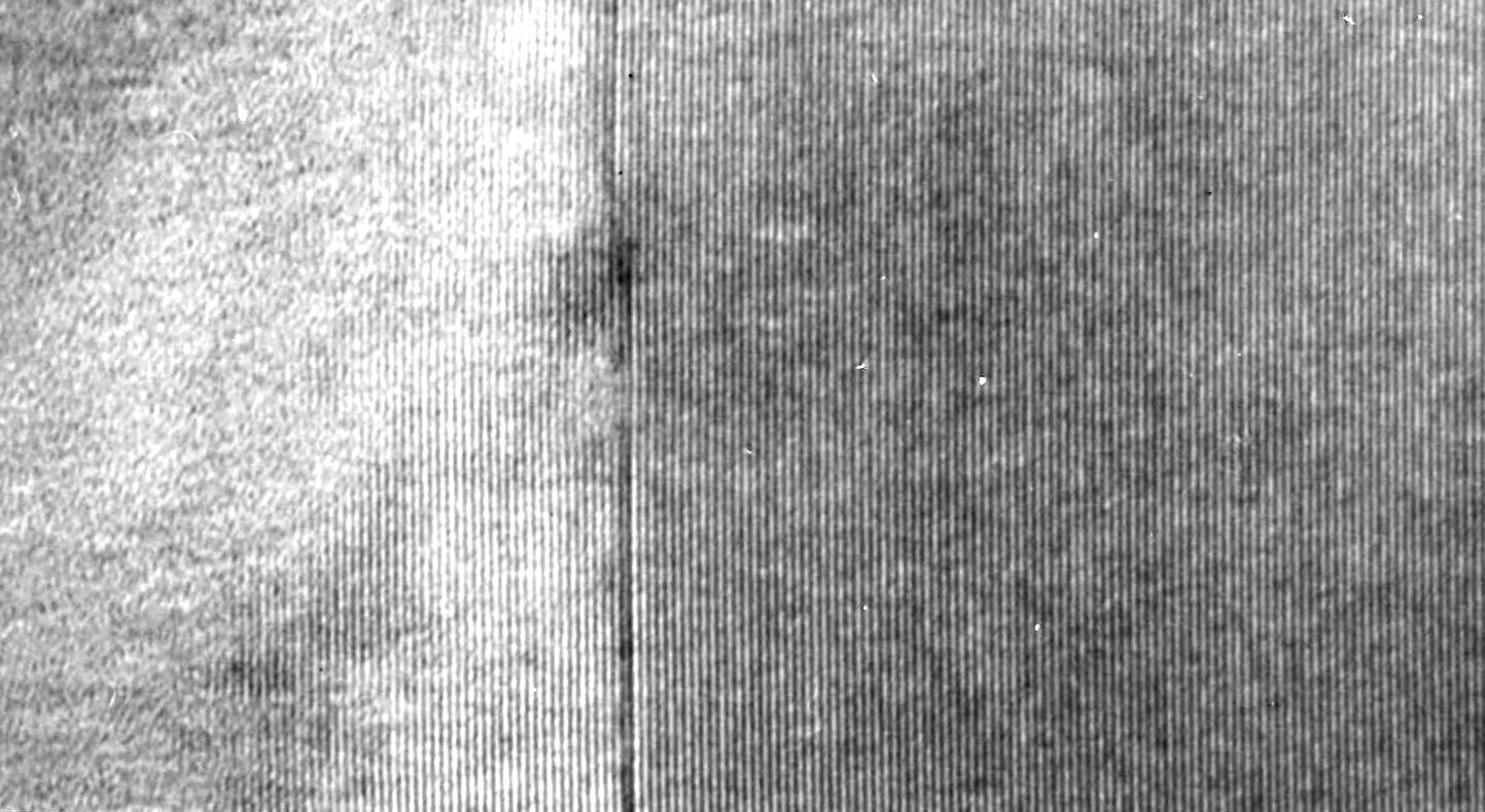 HRTEM Si - Ni silicide interface