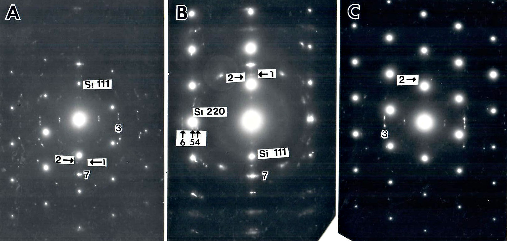 TEM Ni silicide interface