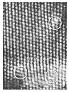 lattice image dislocations