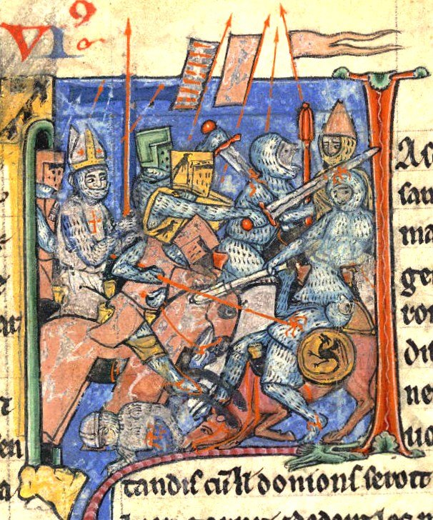 Battle of Antioch with holy lance