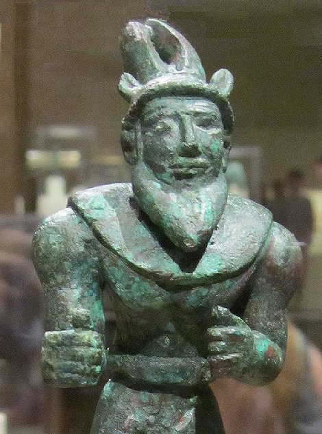 Cast copper / As figure 3000 BC