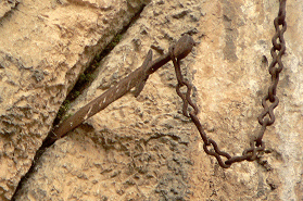 Roland's alleged sword in the stone