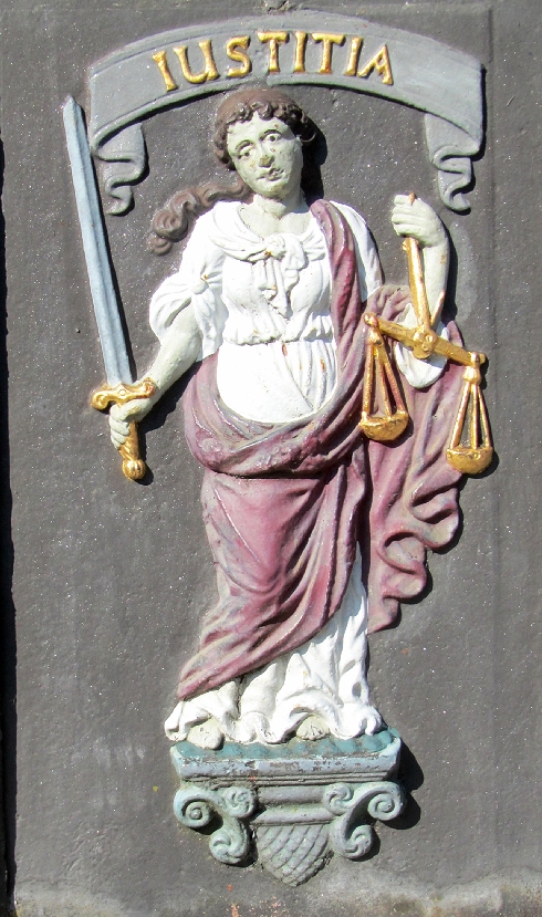 Justitia in Backnang; Germany