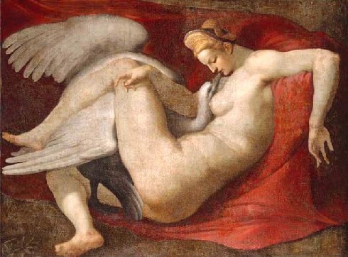 Leda and the swan; Rubens, London