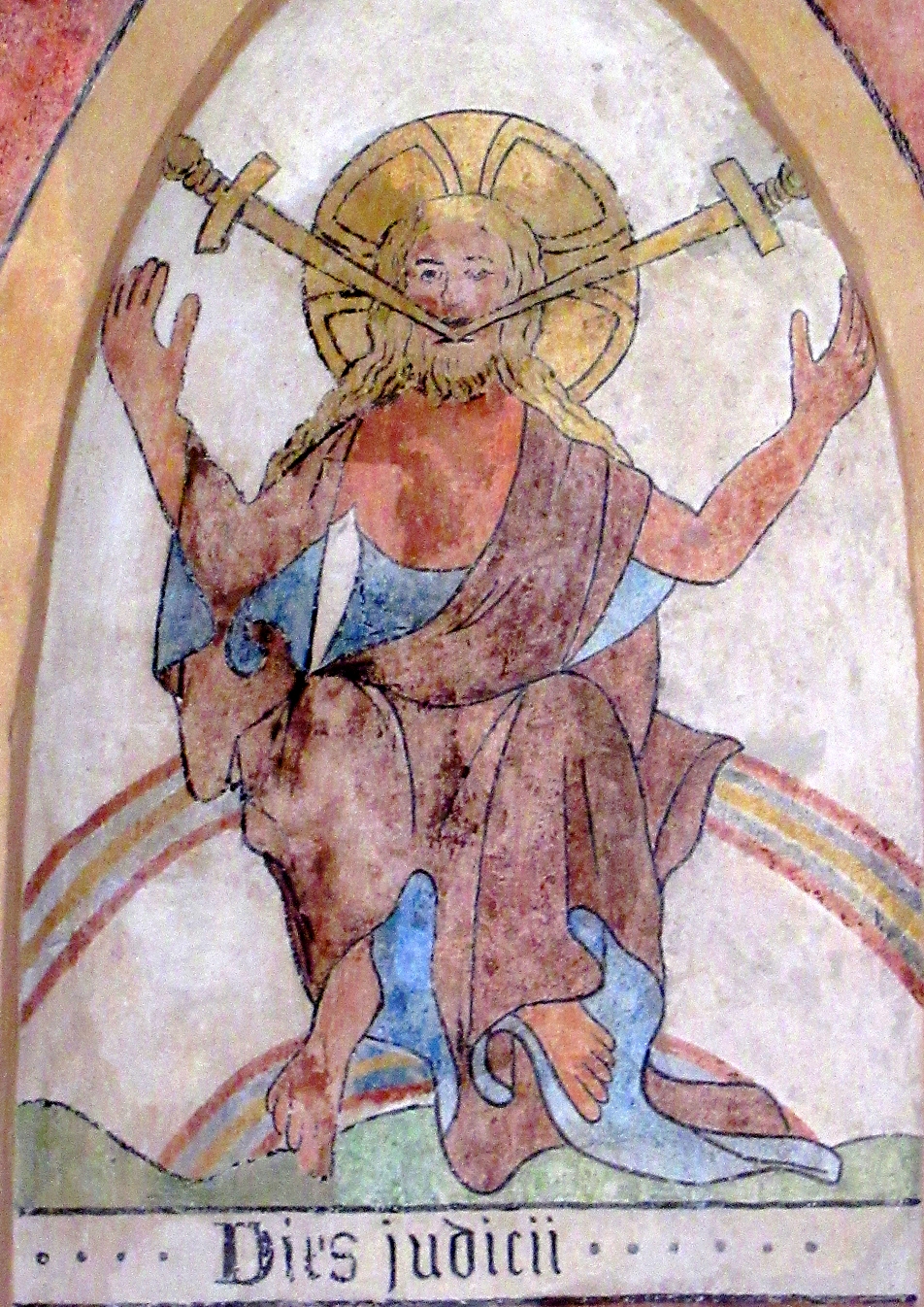 Jesu with sword from his mouth; Ratzeburg