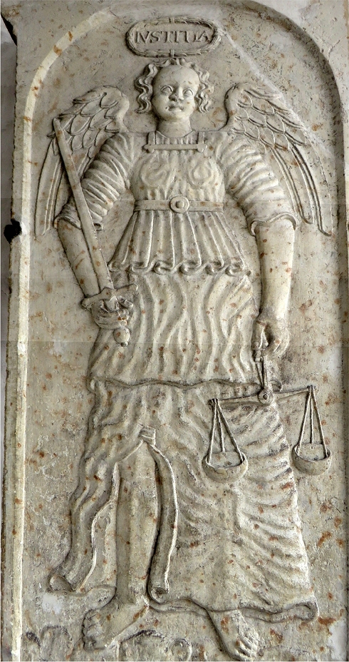 Justitia in Tallin, Estonia