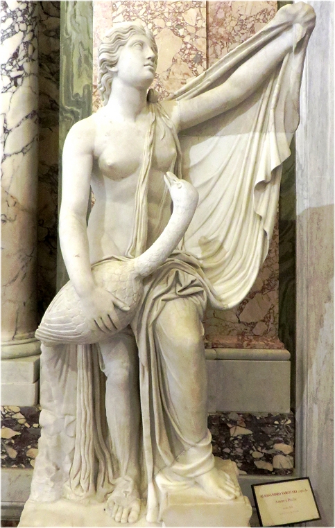 Leda and swan; Villa Borghese; Rome