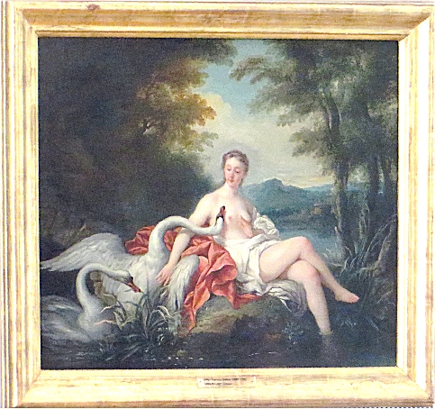 Leda and swan in Sanssouci