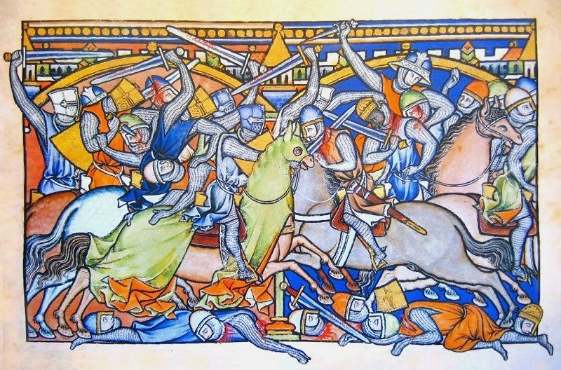 Morgan bible battle scene