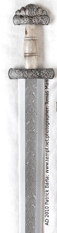 Pattern welded sword