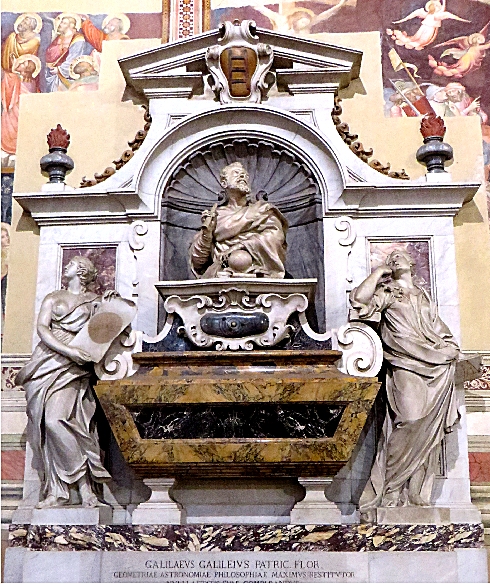 Tonb of Galileo; Santa Croce, Florence