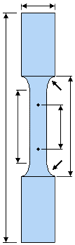 Standard tensile specimen