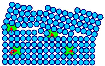 Grain boundary emitting vacancies