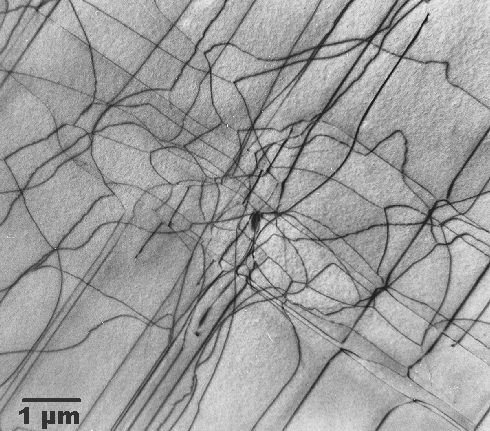 Dislocations in silicon