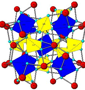 Garnet structure; pyrops