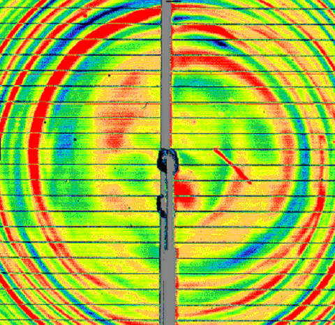 Striations in single-crystal silicon 