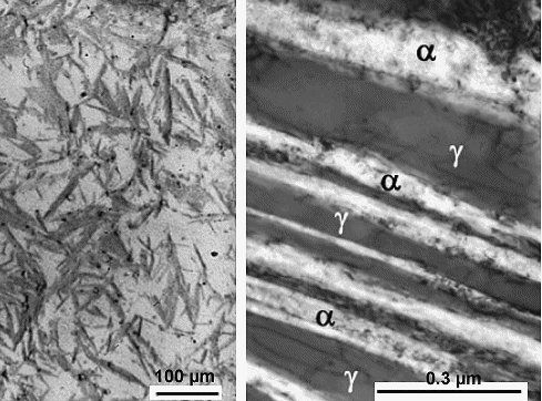 Bainite structure