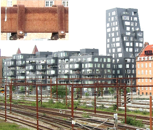 Weathering steel in Kopenhagen