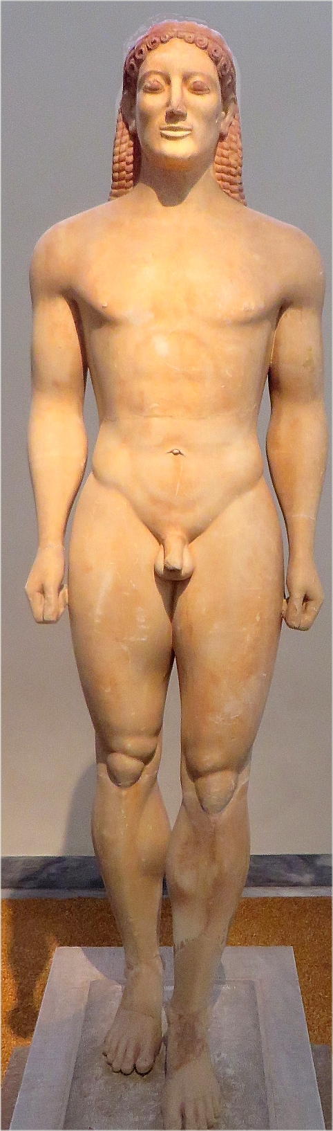 Archaeological Museum Athens; kouros