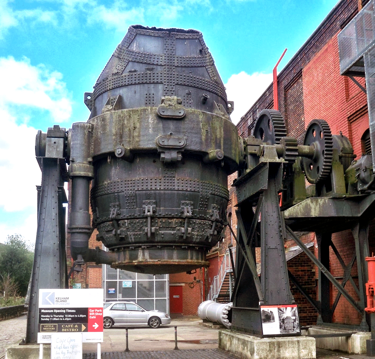 Bessemer converter Sheffield area