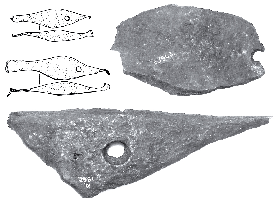 Bi-pyramidal iron bars Khorsabad