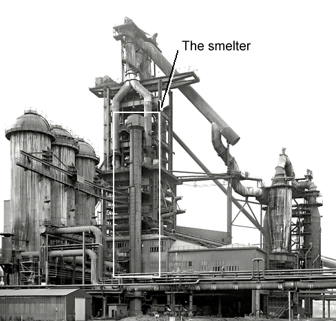 Modern blast furnace