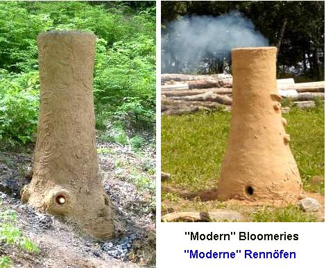 Modern bloomeries