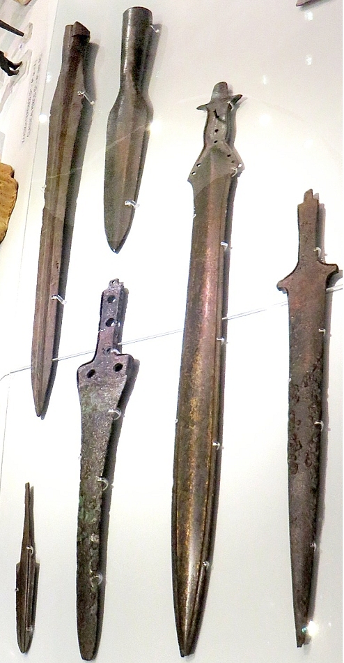 Bronze swords from Crete; Heraklion