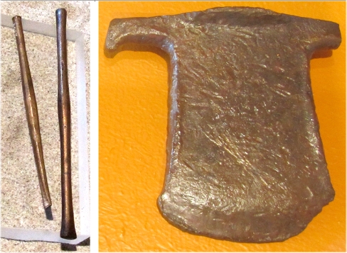 Ancient Egyptian copper (or bronze) 
tools