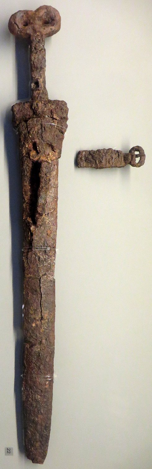 Cyprus Museum; iron akinake