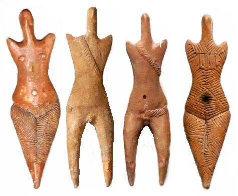 Clay figurines