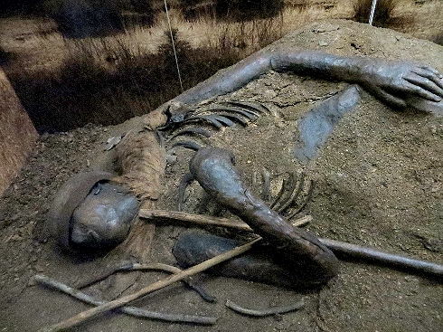 Gottorf castle, bog body, Moorleiche