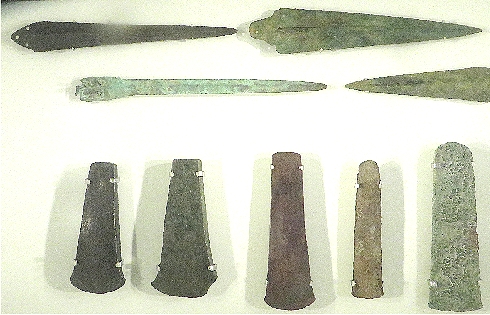 Israel museum; bronze objects