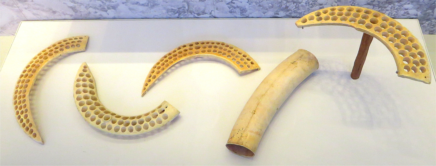 Nahal Mishmar Hoard; ivory parts