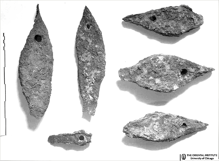 Bi-pyramidal iron bars Khorsabad