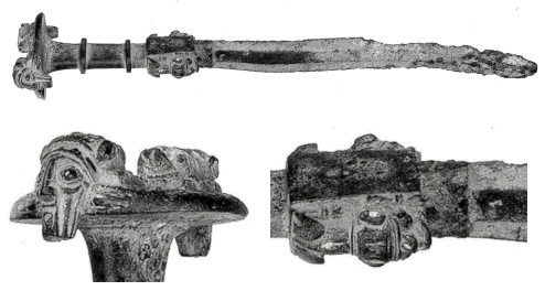 Ancient iron sword; Metropoltan