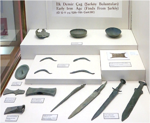 Iron exhibit archeological museum istanbul