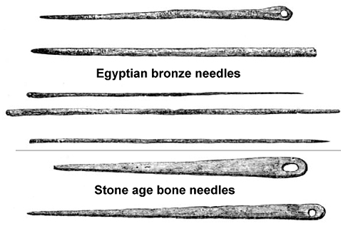 Ancient needles