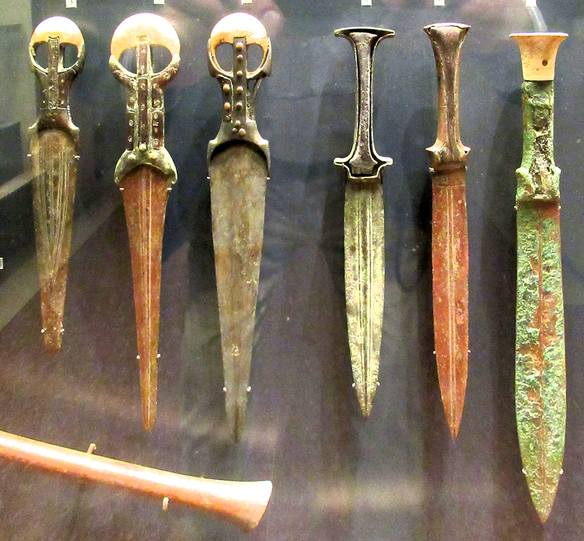 Egyptian bronze daggers