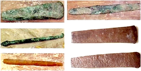 Copper artifacts from Varna